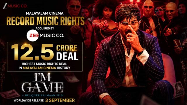 I’m Game Music Rights Set a Malayalam Cinema Record - Dulquer Salmaan Film Releasing Worldwide on September 3