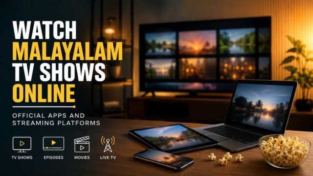 Watch Malayalam TV Shows Online Through Official OTT Apps