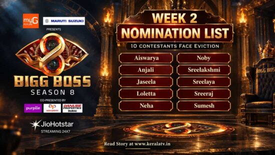 Bigg Boss Malayalam Season 8 Week 2 Nominated Contestants Bigg Boss Malayalam Season 8 Week 2 Nominated Contestants