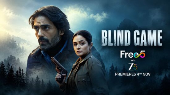 Blind Game Hindi suspense thriller starring Arjun Rampal and Priyamani, streaming November 4, 2026, on ZEE5 Free 5 Blind Game Hindi suspense thriller starring Arjun Rampal and Priyamani, streaming November 4, 2026, on ZEE5 Free 5
