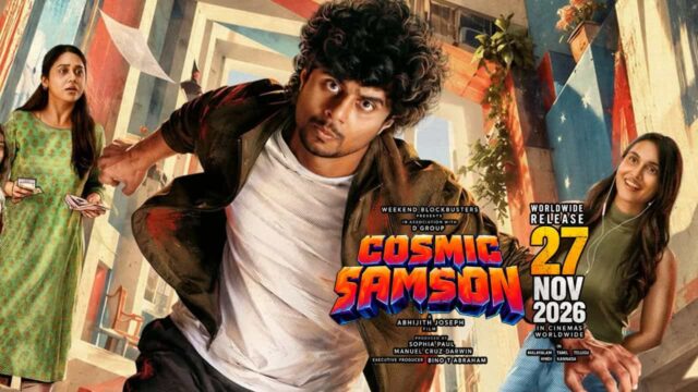 Cosmic Samson Malayalam Movie Release Date Announced - Sandeep Pradeep Starrer Arrives on 27 November 2026 Cosmic Samson Malayalam Movie Release Date Announced - Sandeep Pradeep Starrer Arrives on 27 November 2026