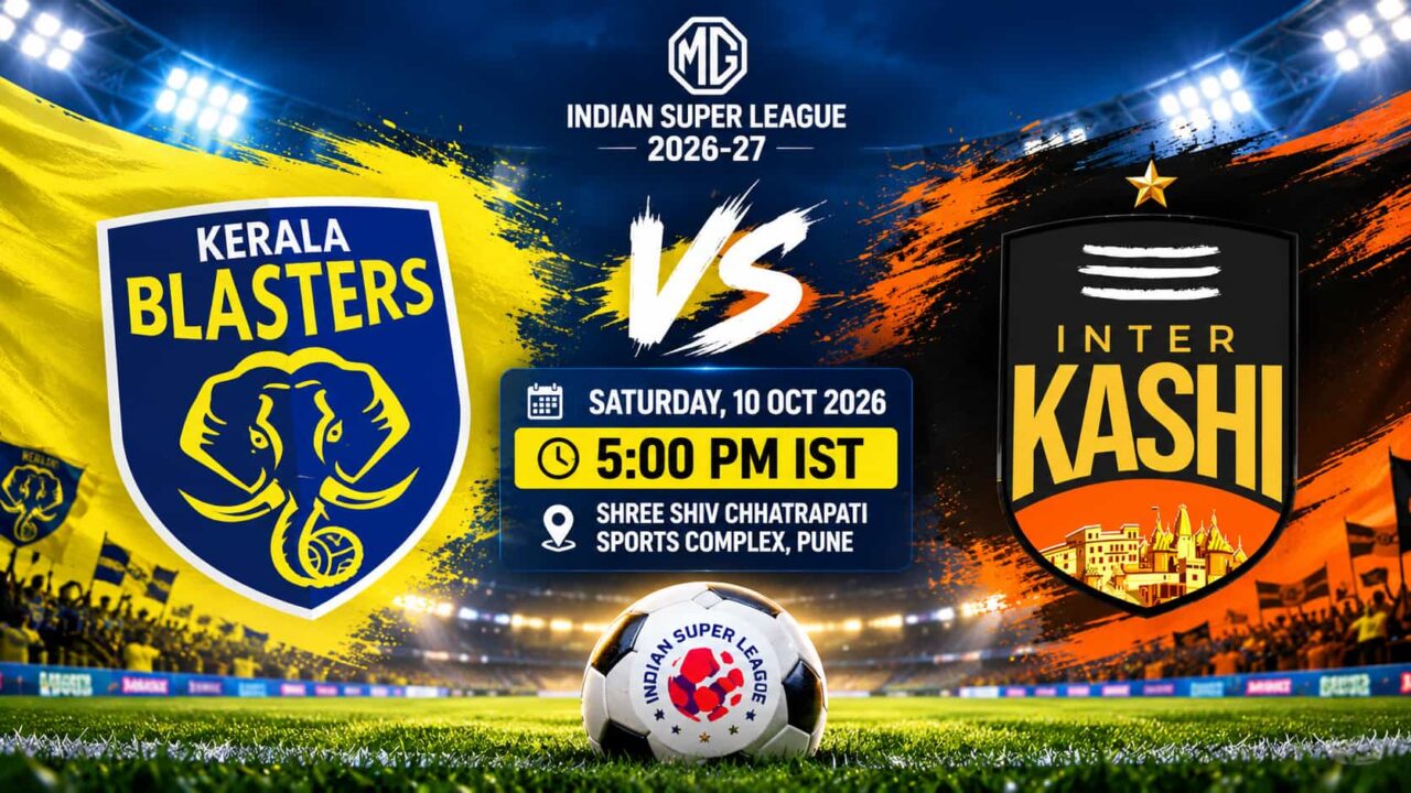 Kerala Blasters FC head coach Ashley Westwood and midfielder Adrian Luna ahead of the ISL 2026-27 season opener against Inter Kashi FC in Pune Kerala Blasters FC head coach Ashley Westwood and midfielder Adrian Luna ahead of the ISL 2026-27 season opener against Inter Kashi FC in Pune
